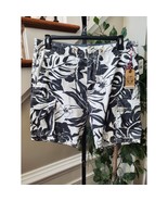 3RD &amp; Army Men&#39;s Black Floral Polyester Pull On Pockets Swimwear Shorts ... - $81.93 CAD