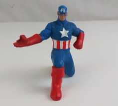 2010 Marvel Heroes #7 Captain America McDonald&#39;s Toy - $54.72 MXN