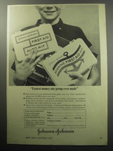 1967 Johnson &amp; Johnson First Aid Kits Ad - Easiest money our group ever made - £14.54 GBP