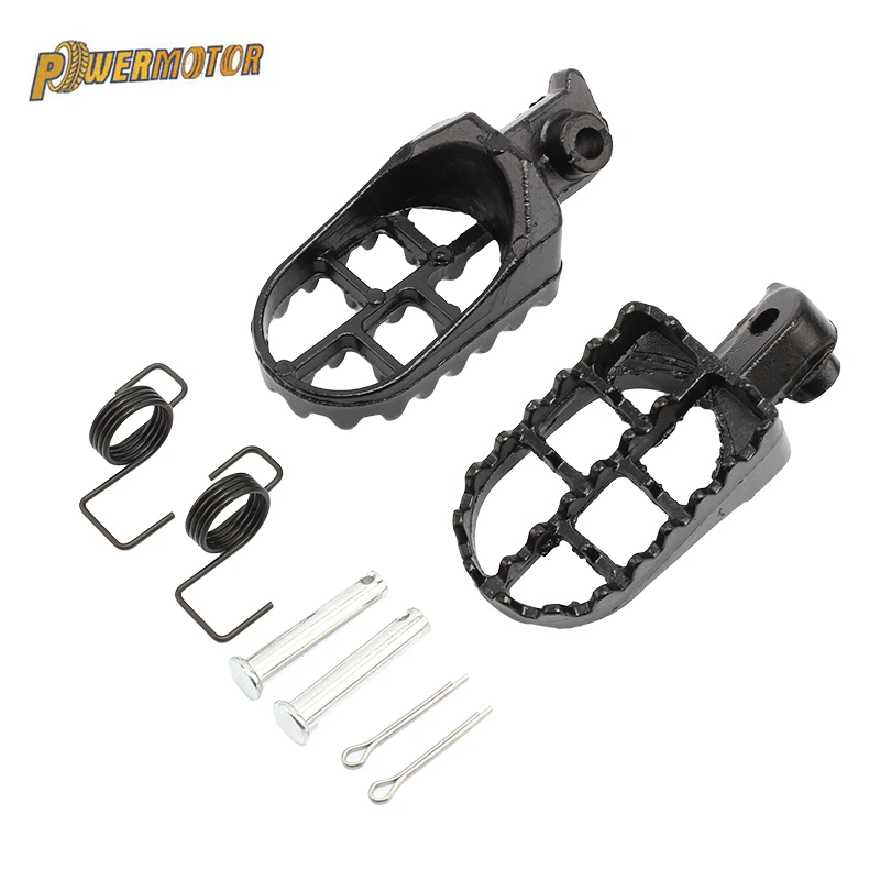 Motorcycle Foot Pegs Foot Rests Footpegs For Suzuki DL650 V-Strom 2004-2012 - $14.66+