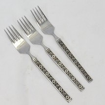 Gold Standard Night Blossom Salad Forks 6 3/4&quot; Lot of 3 - £14.60 GBP