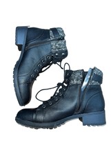Style &amp; Co Womens Gaiel Lace-Up Cold-Weather Lug Sole Booties 9 - $180.00