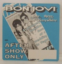 Jon Bon Jovi - Vintage Original Tour Concert Cloth Backstage Pass - £7.81 GBP