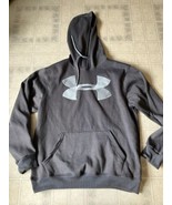 Under Armour Cold Gear Loose Gray Pullover Hoodie Sweatshirt Men’s XL - $24.02