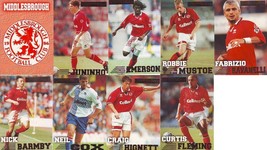 Merlin Premier Gold English Premier League 1996/97 Middlesbrough Players - £3.59 GBP