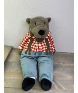 IKEA Lufsig Big Bad Wolf Stuffed Animal Little Red Riding Hood Plush 002... - $14.84