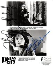 Jennifer Jason Leigh &amp; Miranda Richardson Autographed &quot;Kansas City&quot; 8x10 Photo - £39.54 GBP
