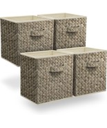 Sorbus Fabric Storage Cubes, Sturdy Collapsible Storage Bins with Dual H... - £43.24 GBP
