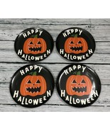 Hyde and Eek Happy Halloween Vintage Style Pumpkin Melamine Dinner Plate... - €21,19 EUR
