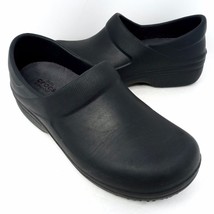 Crocs Black Non-Slip Workwear Dual Comfort Nursing Shoes Clogs - Women&#39;s Size 5 - £15.69 GBP