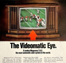 1972 Magnavox Color Television Advertisement Life XL Vintage Solid State - $368.38 MXN