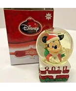 JC PENNEY 2010 Mini Disney Mickey Mouse Snow Globe Snowglobe - $27.13 CAD