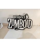 Project Zomboid 3D Logo Sign  Wall or Shelf Display, Zombie Survival Decor - $26.99