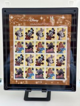 Art of Disney &quot;Imagination&quot; Collectable Postage Stamp Framed Artwork - £47.07 GBP