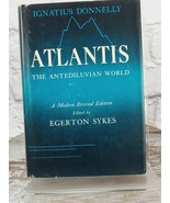 1949 Atlantis The Antediluvian World by Ignatius Donnelly Egerton Sykes ... - $58.05