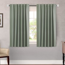 H.Versailtex Blackout Curtains Thermal Insulated Window Treatment, 2 Panels - £28.58 GBP