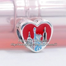 925 Sterling Silver Exclusive Charm NYC The statue of liberty Charm  - $18.80