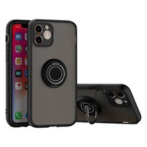 for iPhone 11 Pro 5.8&quot; Rugged Magnetic Ring Case BLACK/BLACK - £6.10 GBP