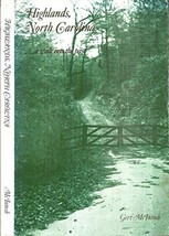 1990 Highlands North Carolina Illustrated History Maps Cherokee Indians Golf [Ha - £70.43 GBP