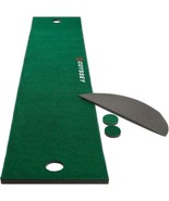10&#39; Indoor Putting Green Golf Mat &amp; Golf Putting Training Aid - $7,269.36 MXN