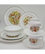 ♻️ Corelle Expressions Indian Summer  20-Pc Dinnerware Set 1970&#39;s - €144,49 EUR