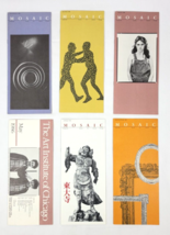 Lot of 1986 The Art Institute of Chicago Booklets Mosaic - £19.47 GBP