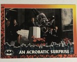 Batman Returns Vintage Trading Card #33 An Acrobatic Surprise - $1.97