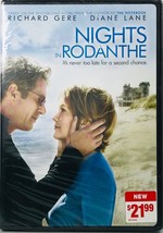 Nights in Rodanthe DVD (2009) Richard Gere, Diane Lane NEW Widescreen &amp; Full - £6.28 GBP