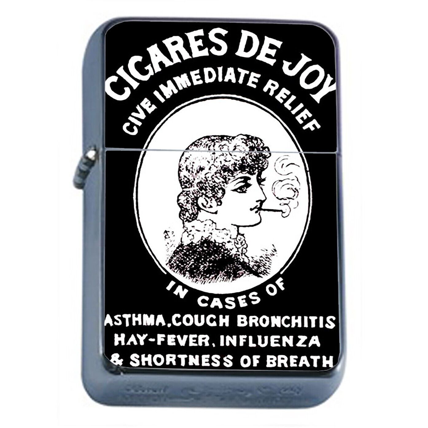 Oil Lighter Vintage Cigar Ad Benefits Photo - $14.80