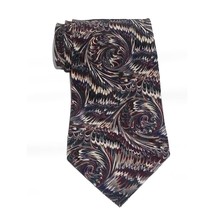 Chez Roffe Men Dress Silk Tie 60&quot; long 4&quot; wide paisley print  - £4.61 GBP