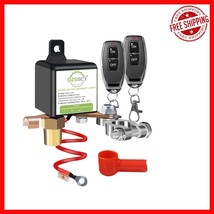 Secure 12V Remote Battery Kill Switch 250A - Ultimate Protection for Veh... - $34.91