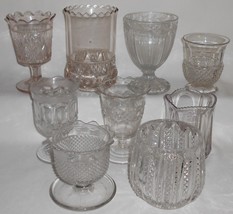 Set (9) Victorian Era Pressed Glass Spooners - £140.13 GBP