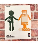 2005 Pepsi One - Tune In to Oneness - Robot Holding Hands- Original Vtg ... - £11.93 GBP