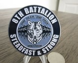 US Army 8th Battalion Recruiting Wolfpack Commanders Challenge Coin #38J - £13.37 GBP