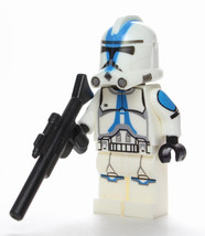 Clone trooper 501st legion Star Wars Minifigures Block Toy gift for Kids - £2.22 GBP