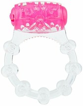 Color Pop Quickie Screaming O Vibrating Ring Silicone Cockring Pink - $221.25 MXN