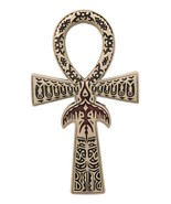 Ancient Egyptian Crux Ansata Ankh Key Horus Hieroglyphs Wall Decor Sculp... - $401.93 MXN