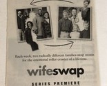 Wife Swap Series Premiere Tv Guide Print Ad  TPA17 - $5.93