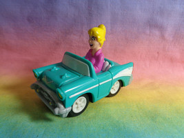 Vintage 1991 Burger King Toy Riverdale Comic Archie Betty Green Car - £1.83 GBP