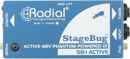 Acoustic Active Direct Box Radial Stagebug Sb-1. - $112.01