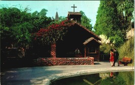 Little Chapel By the Lake Buena Park California CA UNP Chrome Postcard B5 - £2.33 GBP
