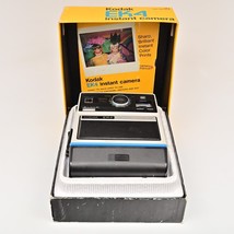 Vintage Kodak EK4 Instant Camera With Original Box &amp; Manual 1970s - £9.72 GBP