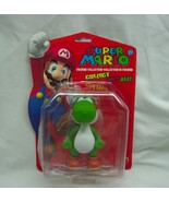 Super Mario Bros. YOSHI Nintendo 5&quot; VINYL TOY ACTION FIGURE NEW 2008 - $25.72 CAD