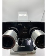 Leitz SM-LUX Wetzlar Binocular Microscope, Three Objectives and Illumina... - $230.00