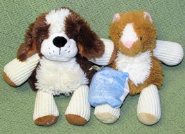 8&quot; Scentsy Buddy Lot Baby Plush Stuffed Patch Puppy Dog Scratch Cat &amp; Scent Pac - £12.58 GBP