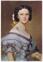 Art Postcard Budapest Hungarian National Gallery Sidonie Deak Portrait - £2.33 GBP