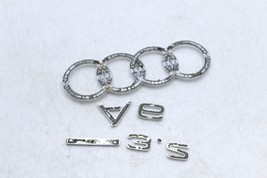 05-11 AUDI A6 C6 QUATTRO 3.2L TRUNK LID EMBLEM BADGE LOGO SET E5647 image 10