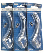 3 National Hardware Makers Gallery Garment Hook Set Chrome Finish V1964 ... - $21.99