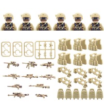 6PCS Modern City SWAT Ghost Commando Special Forces Army Soldier Figures... - £19.55 GBP