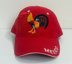 Celbros Mexica Roaster Cap Hat Red Adjustable - $10.88